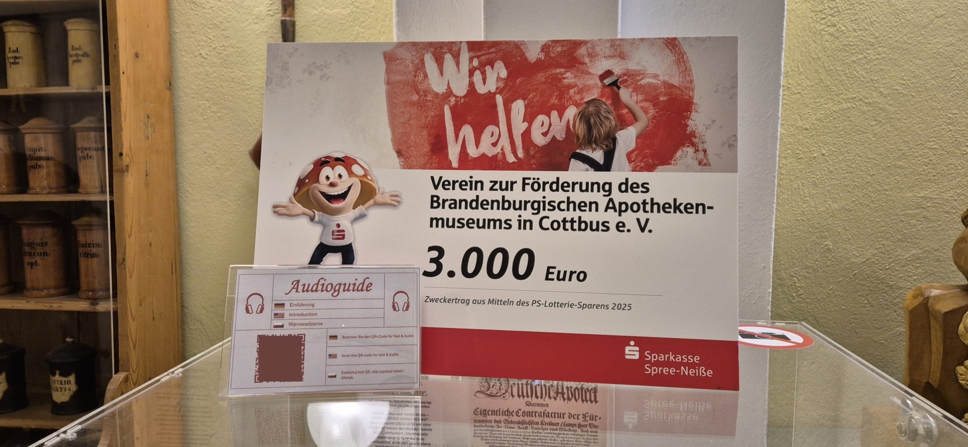 Audioguide im Apothekenmuseum Audioguide im Apothekenmuseum